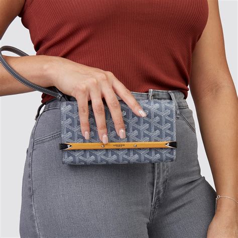 goyard envelope clutch|goyard wristlet.